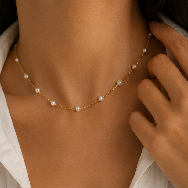Luna Pearl Necklace