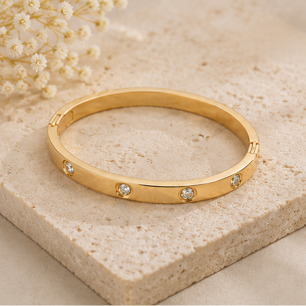 Aurielle Love Diamond Bangle
