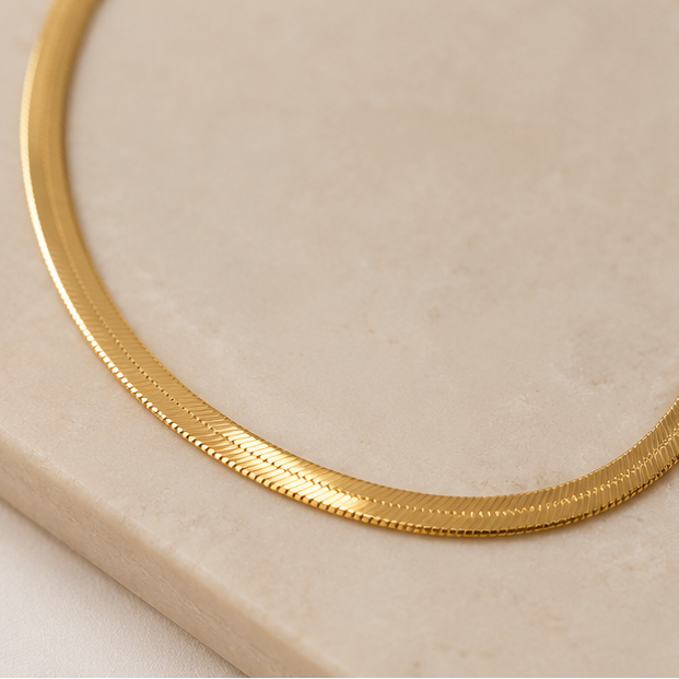Monroe Herringbone Necklace