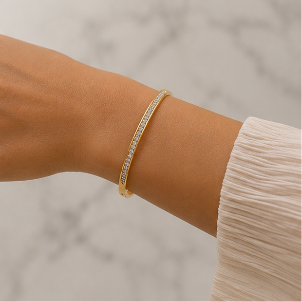 Esmée Diamond Bangle