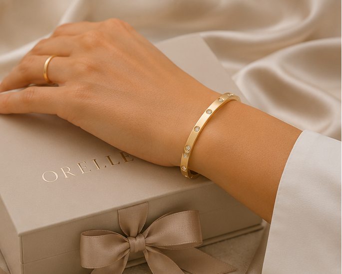 Aurielle Love Diamond Bangle