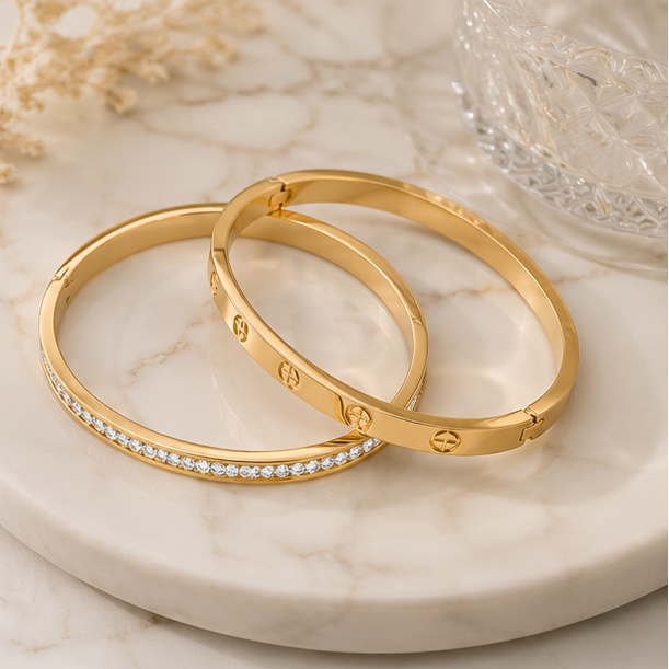 Florence Duo Bangle Set