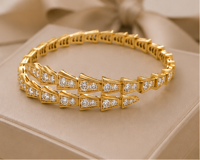 Seraphina Snake Bracelet