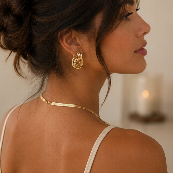Monroe Herringbone Necklace
