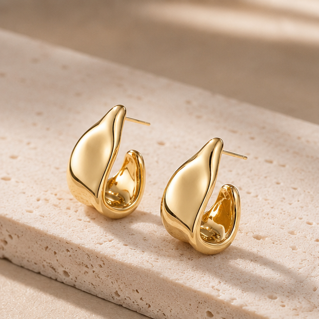 Siena Sculpt Hoops